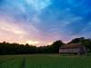coucher de soleil dans le vexin